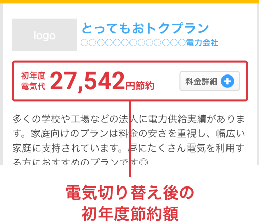 電気料金比較シミュレーション 安い電力会社に乗り換えて電気代を節約